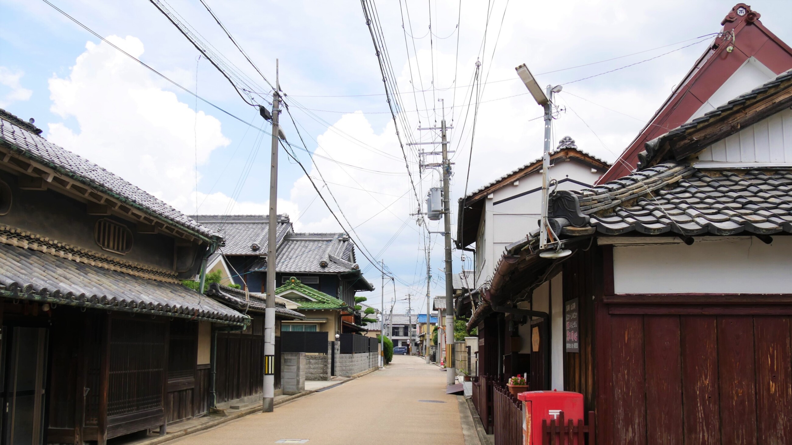 中街道の町並み