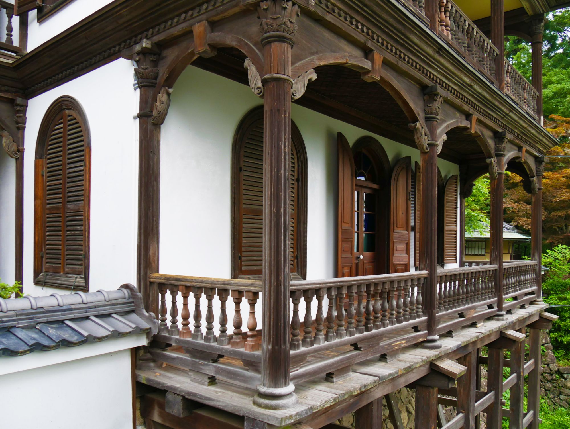 重要文化財 宝山寺獅子閣