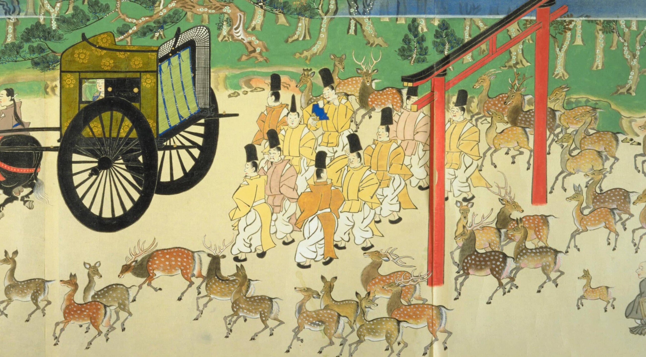 春日権現験記(板橋貫雄模写 国立国会図書館蔵)