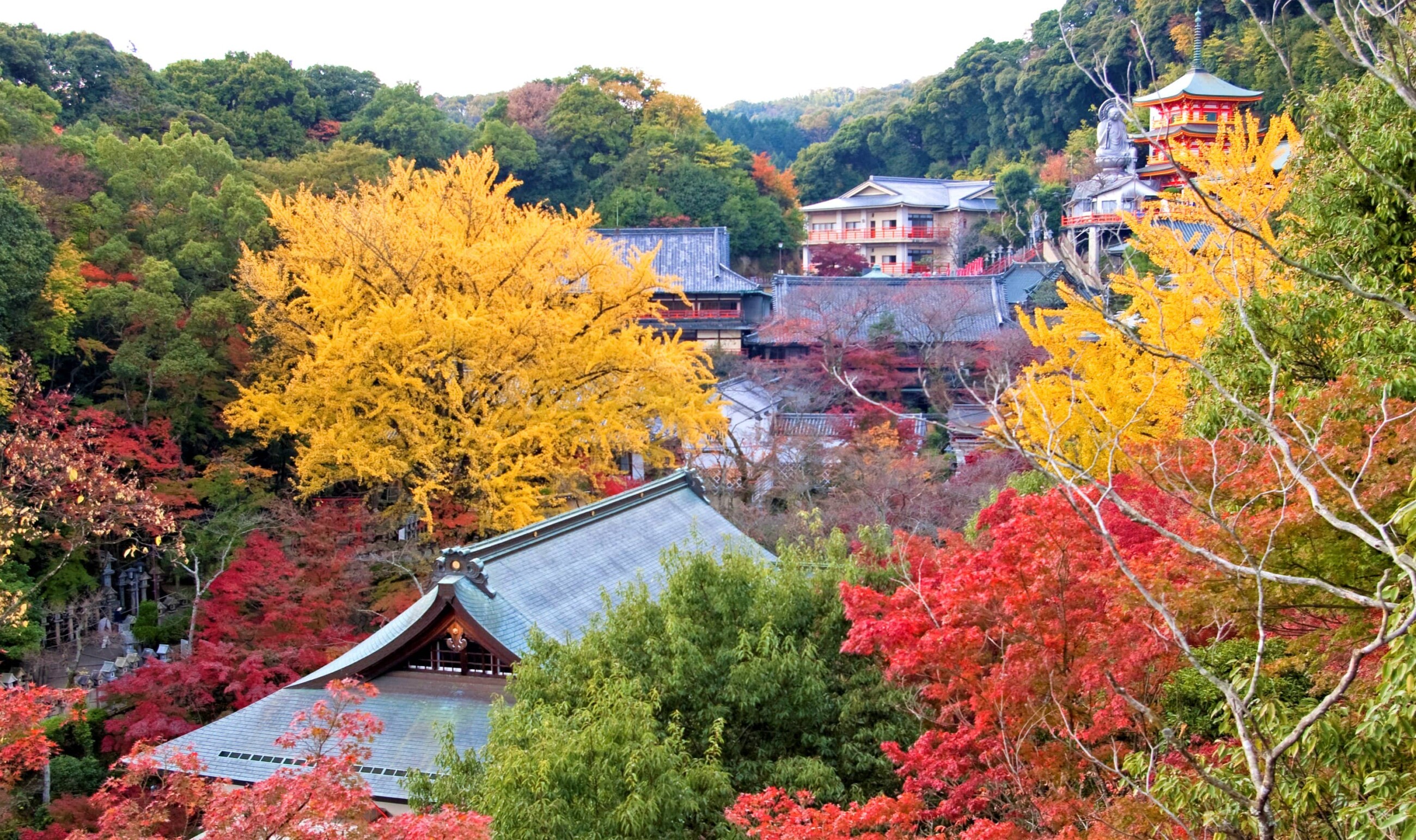 信貴山朝護孫子寺の紅葉